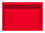 Briefumschlag A5 - transparent rot