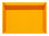 Briefumschlag A5 - transparent orange