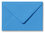 envelope A5 - blue textured