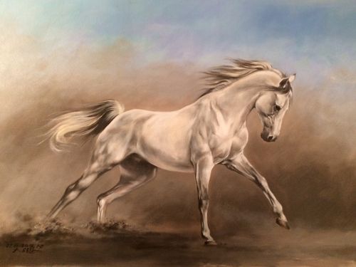 Gemälde "Pferd"